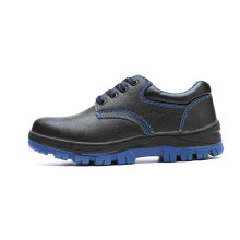 High Quality Construction Anti Puncture Black Steel Safety Shoes